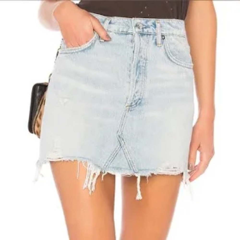 AGOLDE Mini Skirt